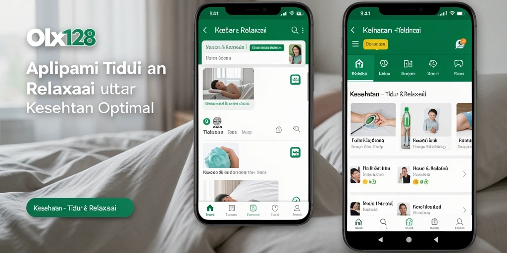Antarmuka OLX128 yang intuitif saat menyediakan fitur tidur dan relaksasi.