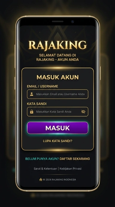 Masuk Akun Rajaking dengan Mudah dan Cepat