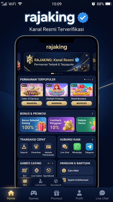 Kanal Resmi Rajaking untuk Pengguna Android di Indonesia